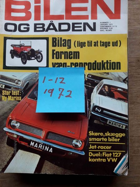 Bilen og Bden 1972 